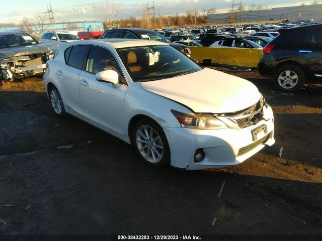 2012 LEXUS CT 200H PREMIUM VIN: JTHKD5BH8C2121296