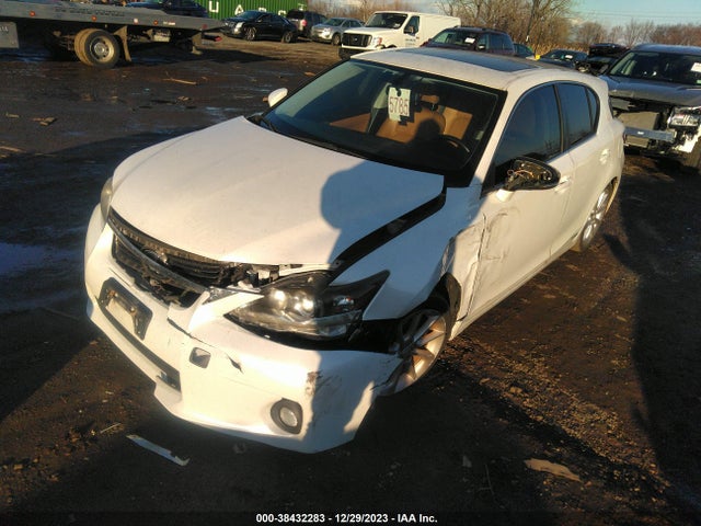 2012 LEXUS CT 200H PREMIUM VIN: JTHKD5BH8C2121296
