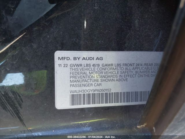 2023 AUDI S3 WAUH3DGY9PA050152 Photo 8
