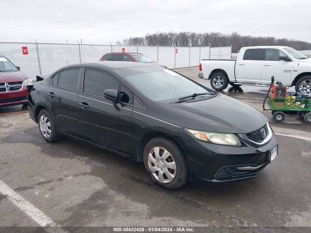 2014 HONDA CIVIC LX VIN: 19XFB2F52EE243732
