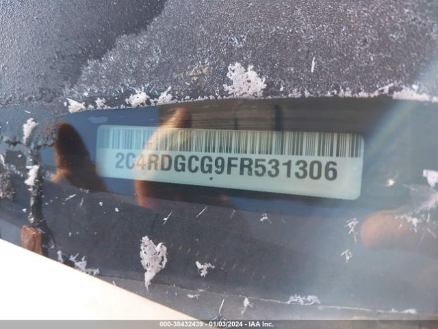 2C4RDGCG9FR531306 Dodge Grand Caravan Sxt