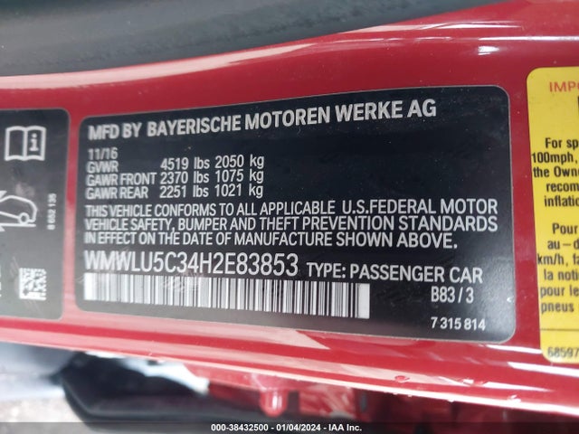 2017 MINI CLUBMAN WMWLU5C34H2E83853 Photo 8