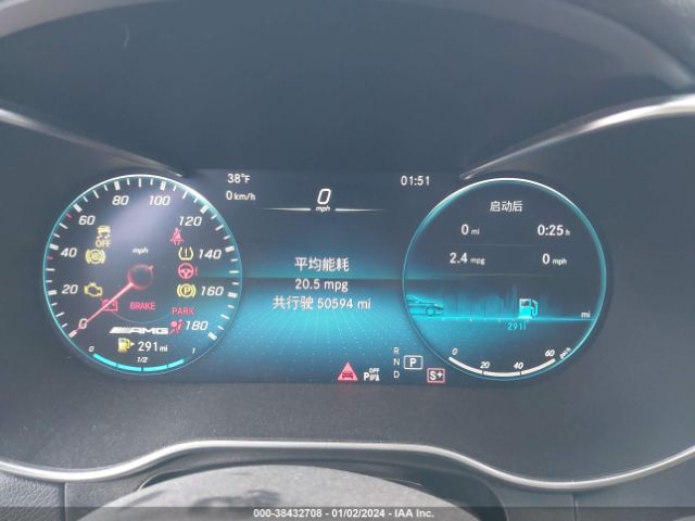 W1N0G6EB7LF768822 Mercedes-Benz Amg Glc 43 4matic