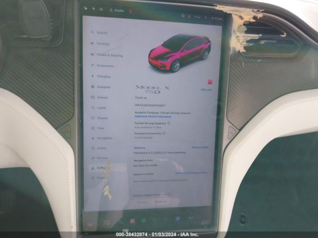 5YJXCDE21JF104507 Tesla Model X 100d/75d/p100d