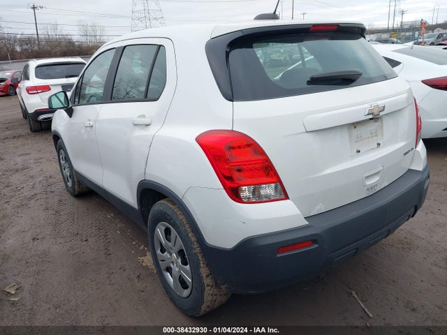 Chevrolet Trax 1ls 2015 KL7CJKSB9FB109183 Image 3