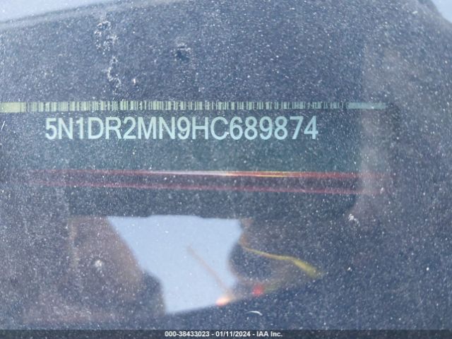 5N1DR2MN9HC689874 Nissan Pathfinder Sv