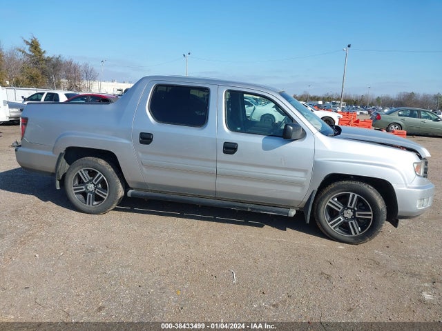 2012 HONDA RIDGELINE SPORT VIN: 5FPYK1F74CB456085