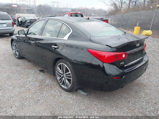 2015 INFINITI Q50 SPORT VIN: JN1BV7AR2FM418595