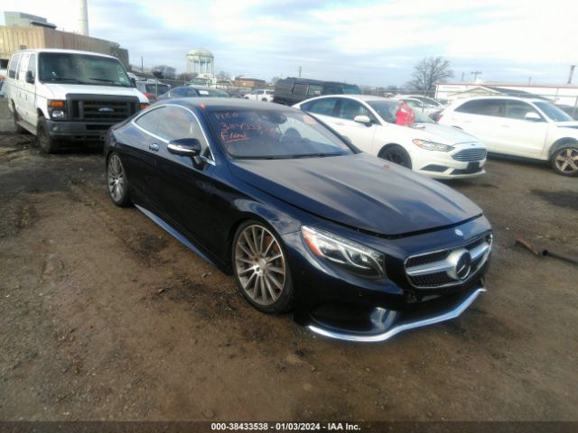 Auction sale of the 2015 Mercedes-benz S 550 4matic, vin: WDDXJ8FB7FA006387, lot number: 38433538