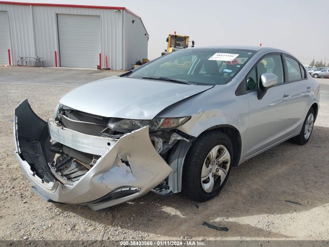 Honda Civic Lx 2015 2HGFB2F58FH518687 Image 2