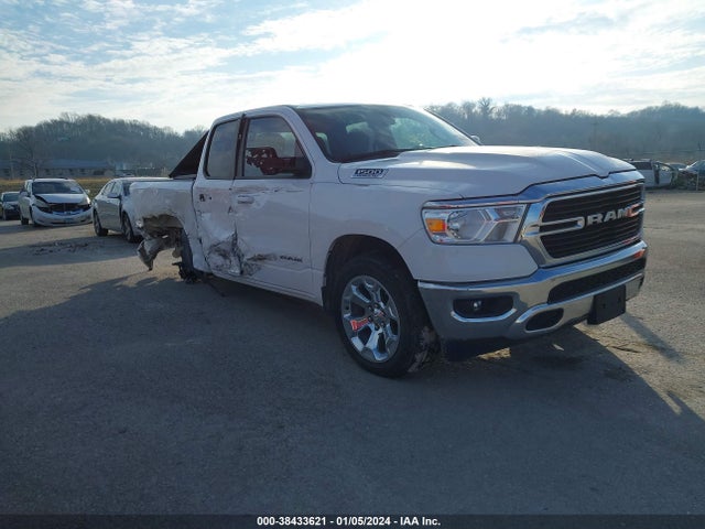 RAM 1500 Big Horn Quad Cab 4x4 6'4 Box 2021 1C6SRFBT4MN525023 zdjęcie główne
