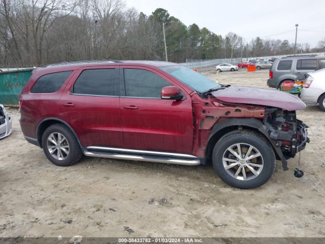 1C4RDHDG0GC459443 Dodge DURANGO LIMITED