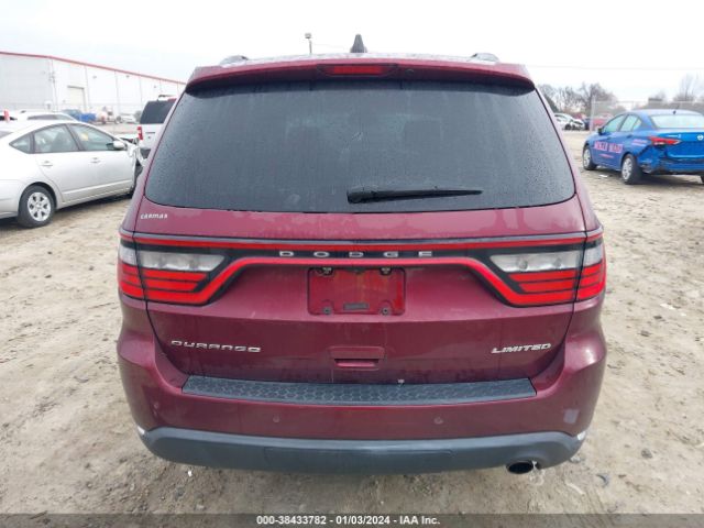 1C4RDHDG0GC459443 Dodge DURANGO LIMITED