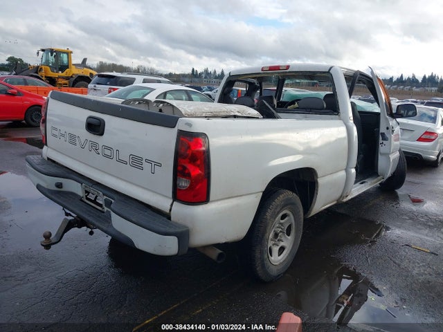 2004 CHEVROLET SILVERADO 1500 WORK TRUCK VIN: 1GCEC19X34Z341932