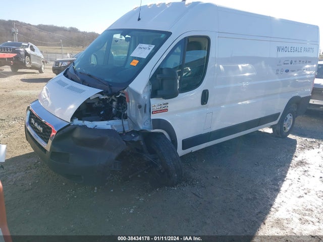 2021 Ram Promaster 2500 High Roof 159 Wb მანქანა იყიდება აუქციონზე, vin: 3C6LRVDG2ME542616, აუქციონის ნომერი: 38434178