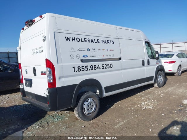 2021 Ram Promaster 2500 High Roof 159 Wb მანქანა იყიდება აუქციონზე, vin: 3C6LRVDG2ME542616, აუქციონის ნომერი: 38434178