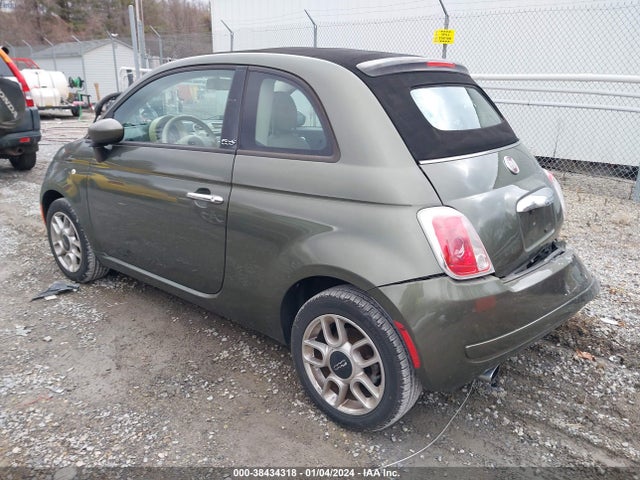 2012 FIAT 500C 3C3CFFDR8CT100785 Photo 2