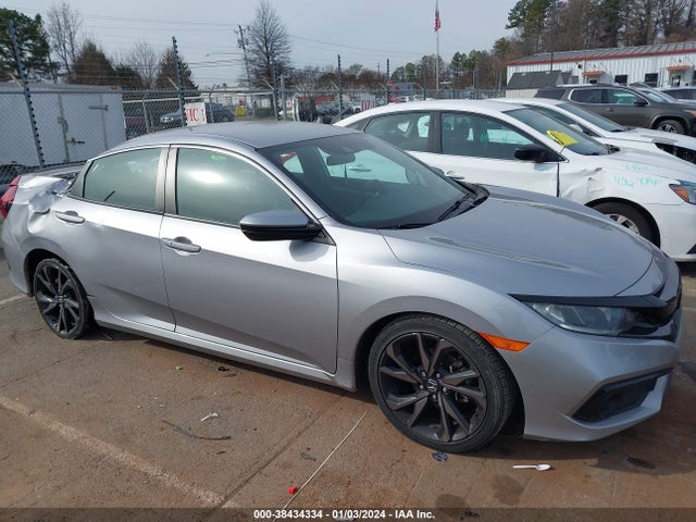 2019 HONDA CIVIC SPORT VIN: 19XFC2F86KE015896