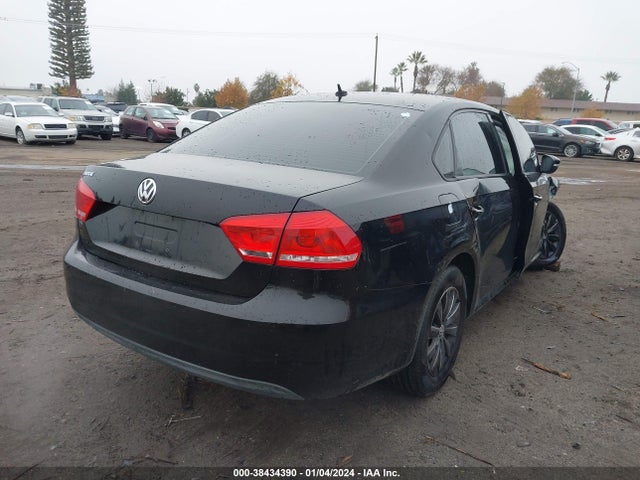 2013 VOLKSWAGEN PASSAT 2.5L S VIN: 1VWAP7A36DC090158
