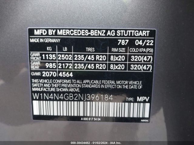 2022 MERCEDES-BENZ GLA 250 W1N4N4GB2NJ396184 Photo 8