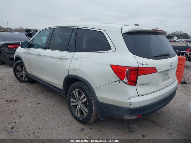 Honda Pilot Ex-l 2016 5FNYF5H79GB017830 Image 3