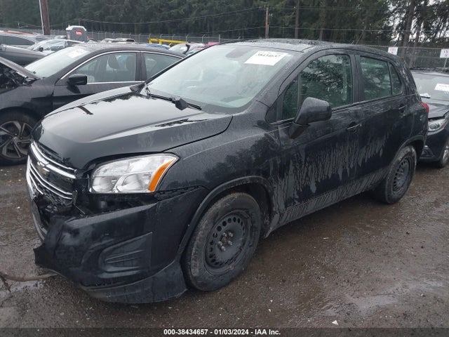 Chevrolet Trax 1ls 2015 KL7CJKSB0FB260719 Image 2