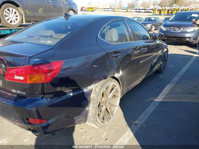 2008 LEXUS IS 250 VIN: JTHBK262085068027
