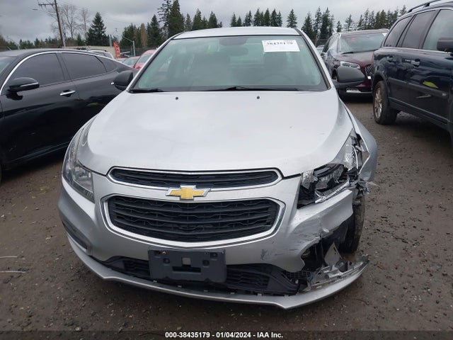 2015 CHEVROLET CRUZE LS MANUAL VIN: 1G1PB5SH8F7282339