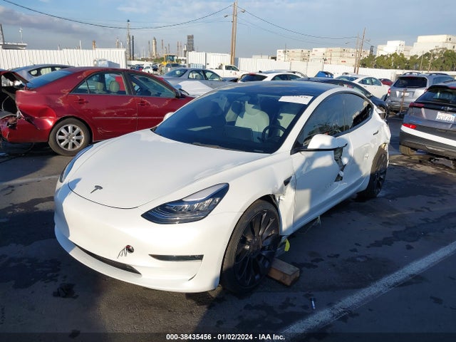2022 TESLA MODEL 3 PERFORMANCE DUAL MOTOR ALL-WHEEL DRIVE VIN: 5YJ3E1EC2NF270010