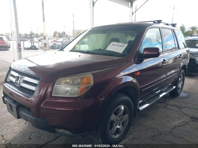 2007 HONDA PILOT EX-L VIN: 5FNYF285X7B014223