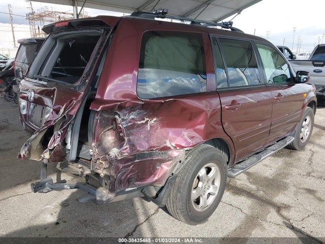 2007 HONDA PILOT EX-L VIN: 5FNYF285X7B014223