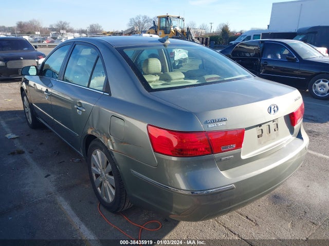 2009 HYUNDAI SONATA LIMITED VIN: 5NPEU46CX9H404118