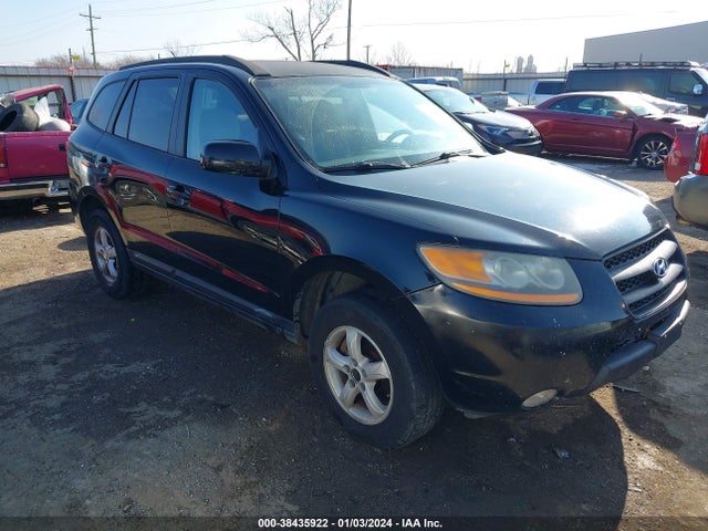 2008 HYUNDAI SANTA FE GLS VIN: 5NMSG13DX8H145390