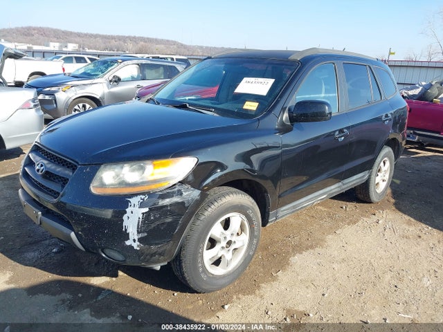 2008 HYUNDAI SANTA FE GLS VIN: 5NMSG13DX8H145390