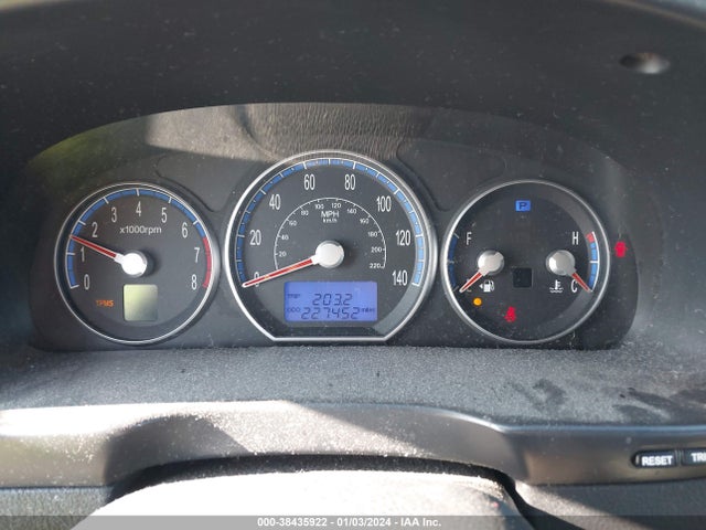2008 HYUNDAI SANTA FE GLS VIN: 5NMSG13DX8H145390