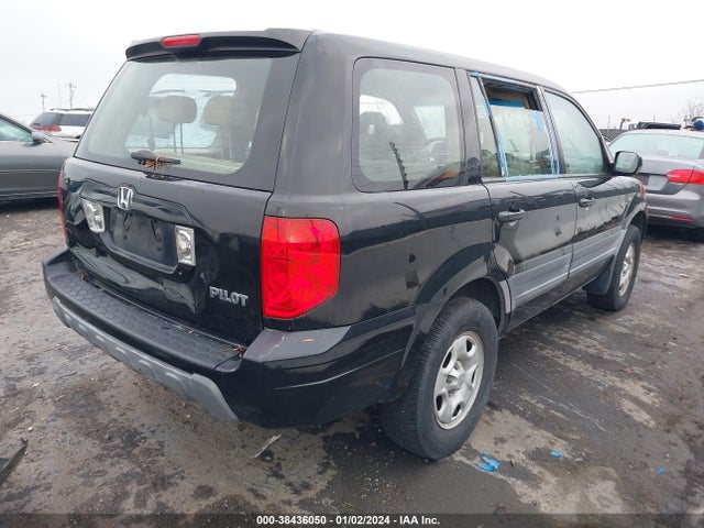 2004 HONDA PILOT LX VIN: 2HKYF18184H537406