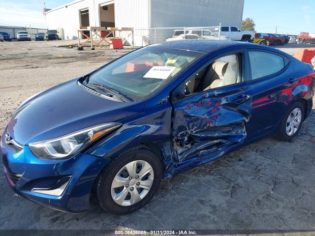 2016 HYUNDAI ELANTRA SE VIN: 5NPDH4AE0GH759613