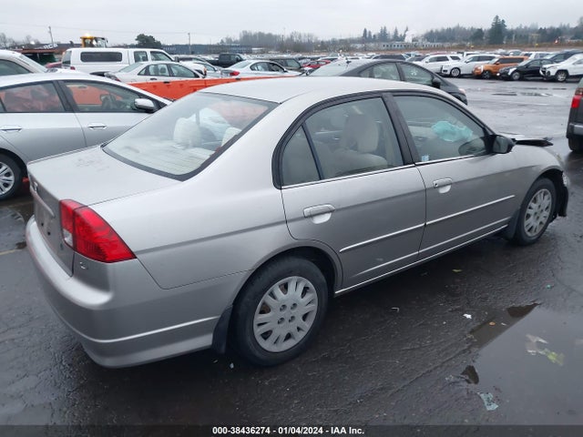 2005 HONDA CIVIC LX VIN: JHMES16555S000482
