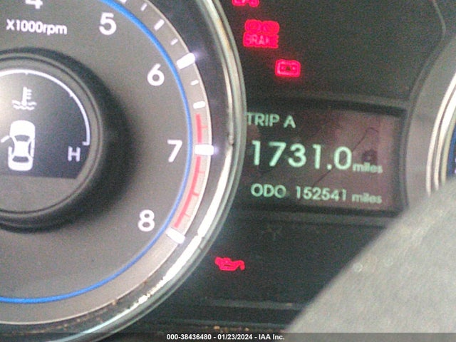 2013 HYUNDAI SONATA GLS VIN: 5NPEB4AC9DH616045