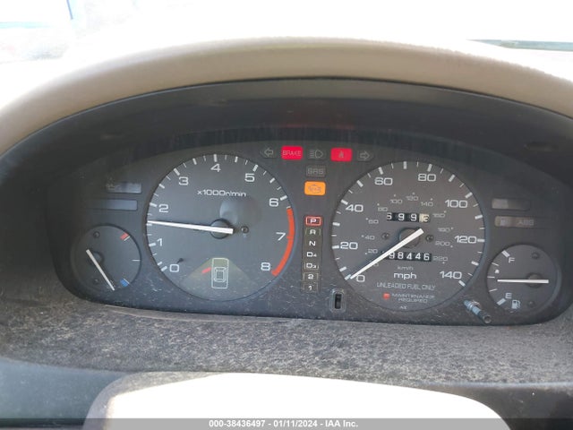 1997 HONDA ACCORD CPE EX VIN: 1HGCD7257VA030666