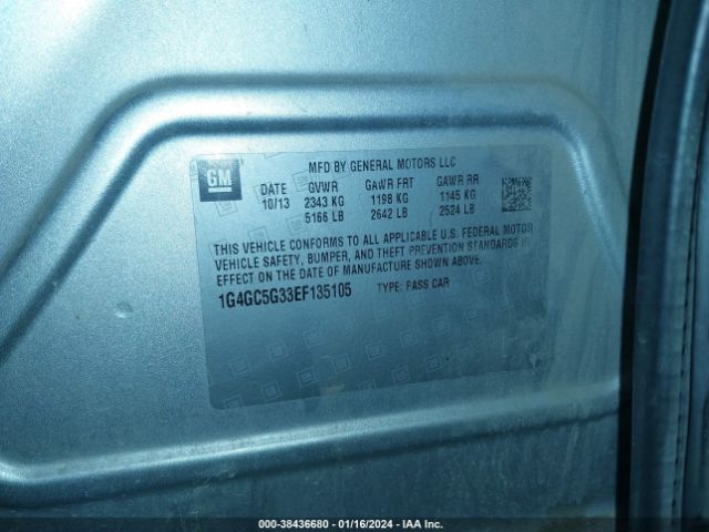 1G4GC5G33EF135105 Buick Lacrosse Leather Group
