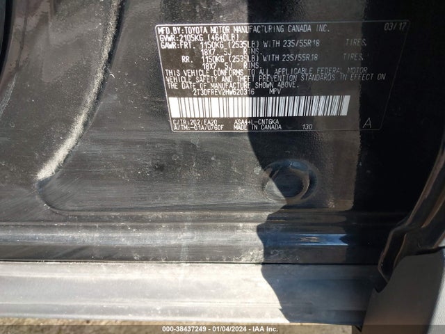 Toyota Rav4 Limited 2017 2T3DFREV2HW620316 Image 9