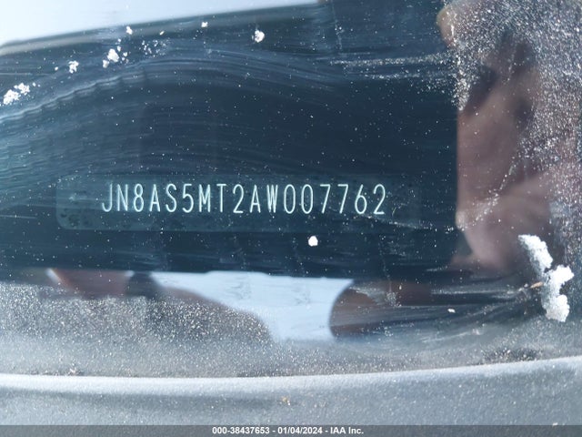 2010 NISSAN ROGUE SL VIN: JN8AS5MT2AW007762