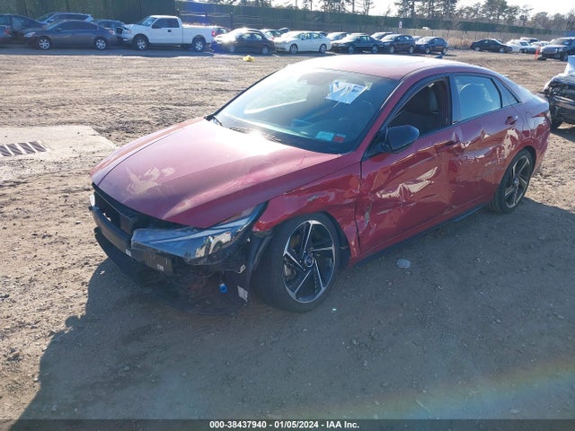 2021 HYUNDAI ELANTRA N LINE VIN: KMHLR4AF2MU104951