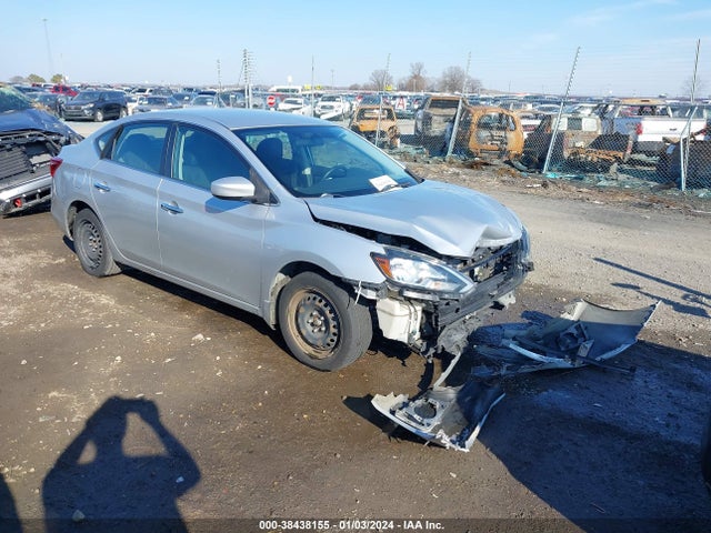 2017 NISSAN SENTRA SV VIN: 3N1AB7AP9HY221037