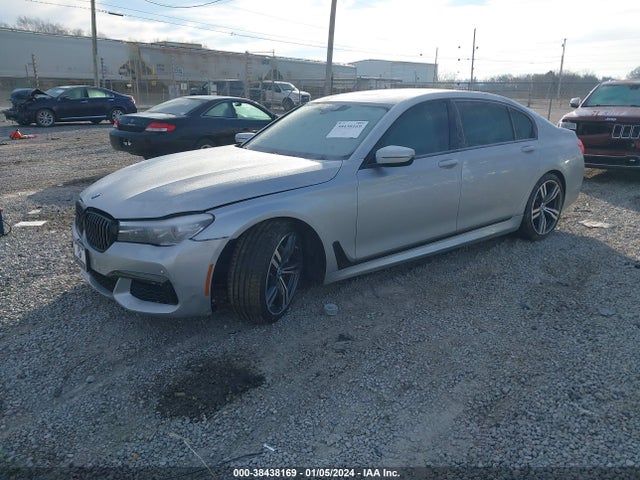 38438169 :رقم المزاد ، WBA7E2C50KB454272 vin ، 2019 Bmw 740i مزاد بيع