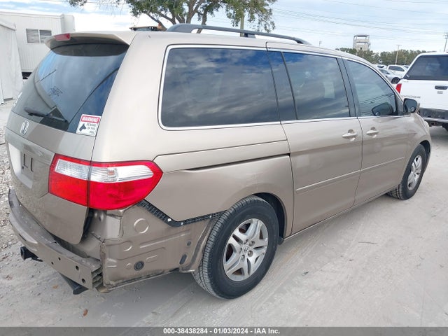 2006 HONDA ODYSSEY EX-L VIN: 5FNRL38626B409121