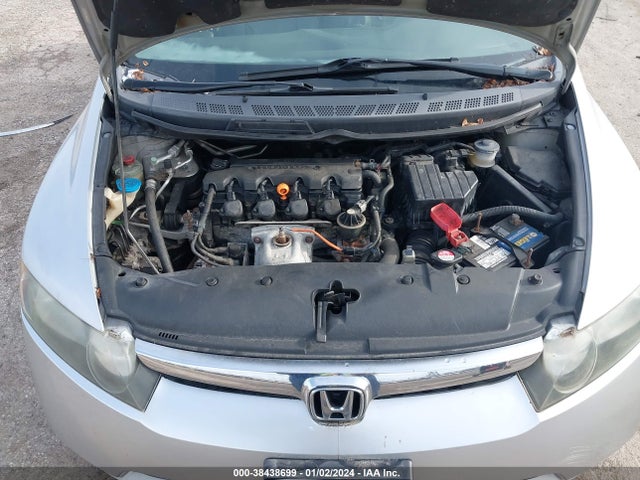 2008 HONDA CIVIC LX VIN: 1HGFA16598L109262