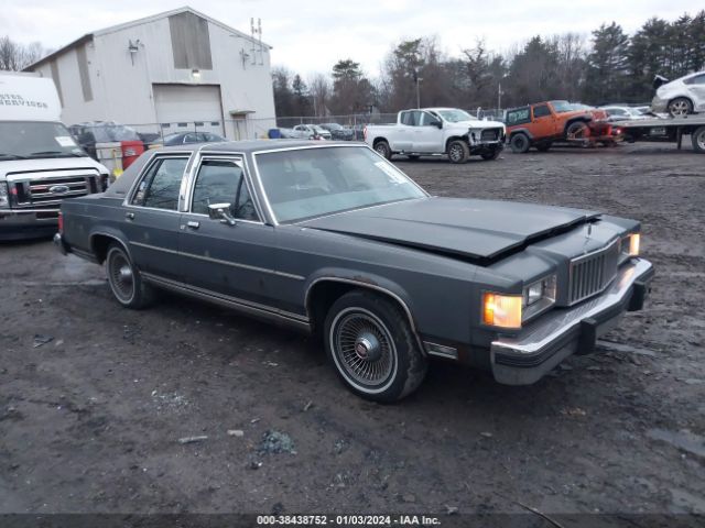 1986 MERCURY GRAND MARQUIS 2MEBP95F1GX705311