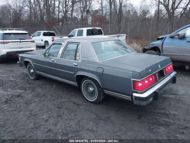 1986 MERCURY GRAND MARQUIS 2MEBP95F1GX705311 Photo 2